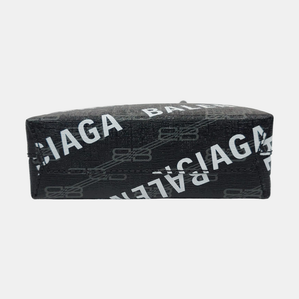 MONOGRAM Large Coated Canvas Black
