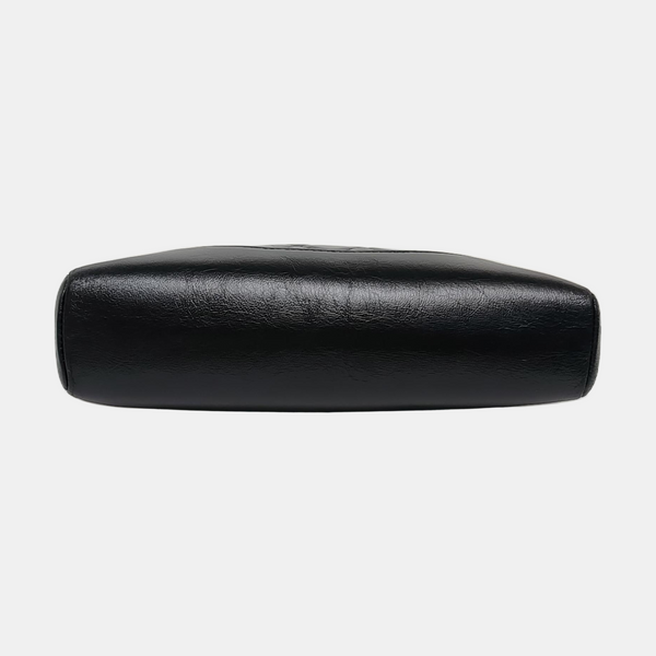 CHANEL 31 Mini Piel de cordero acolchada negra