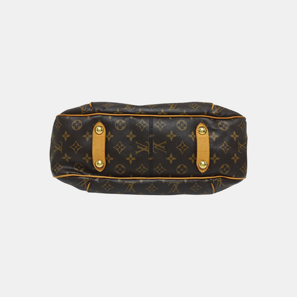 GALLIERA Monogram Coated Canvas Brown