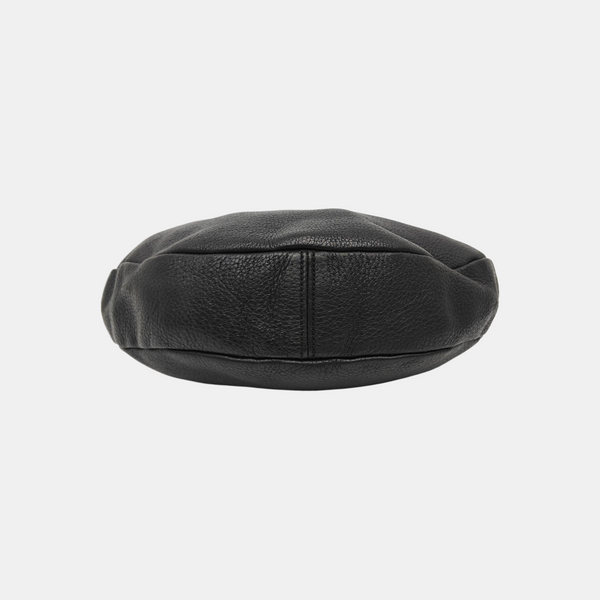 Calfskin Shoulder Bag Black