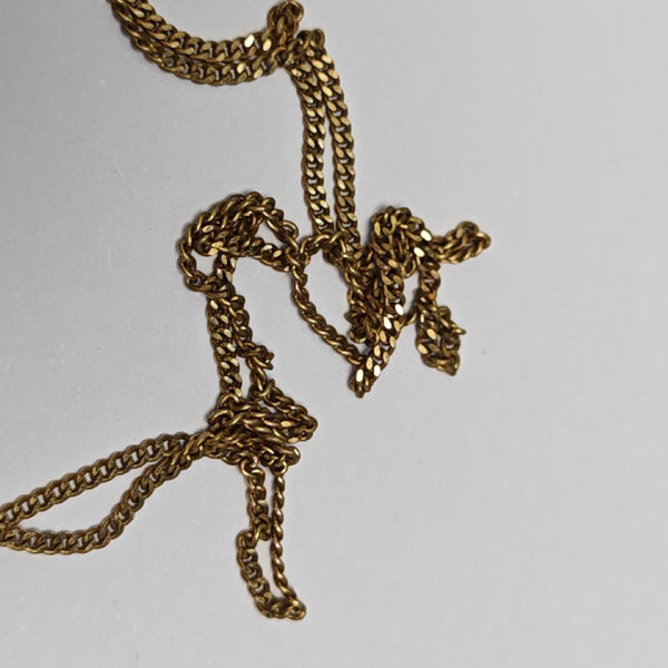 G Link Metal Gold Necklace
