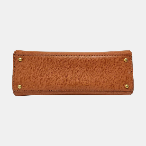 Grained Calfskin Brown