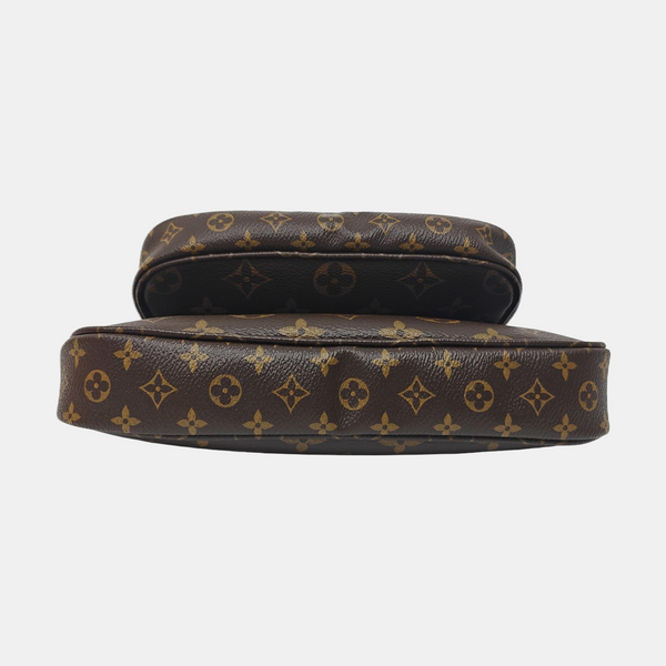 MULTI Monogram Coated Canvas Brown