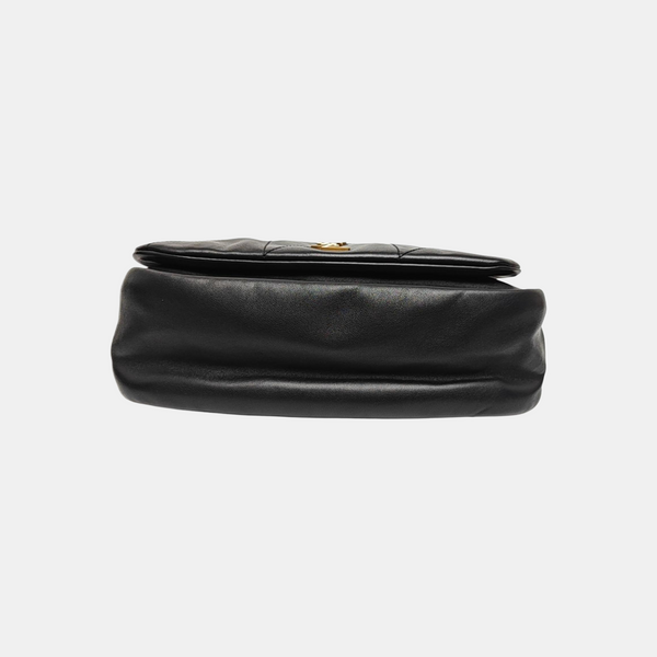 JAMIE Small Quilted Lambskin Black