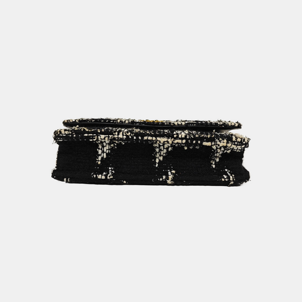 CHANEL 19 Acolchado Lana Multicolor