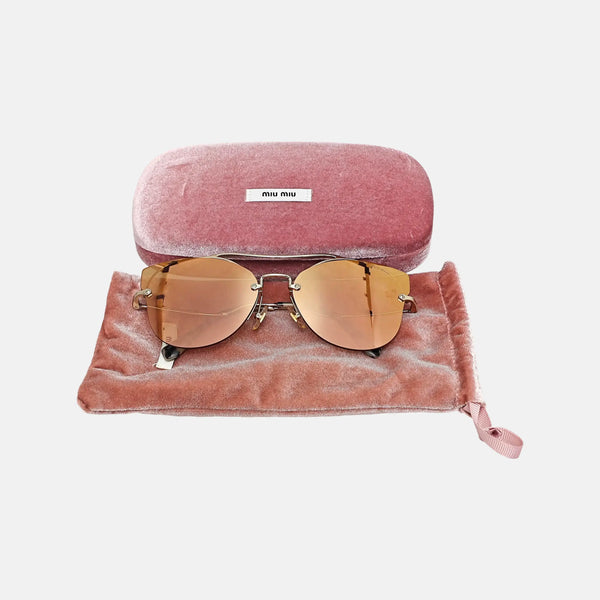 Synthetic Sunglasses Brown