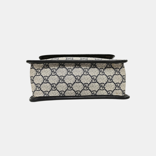 Retro Monogram Coated Canvas Blue