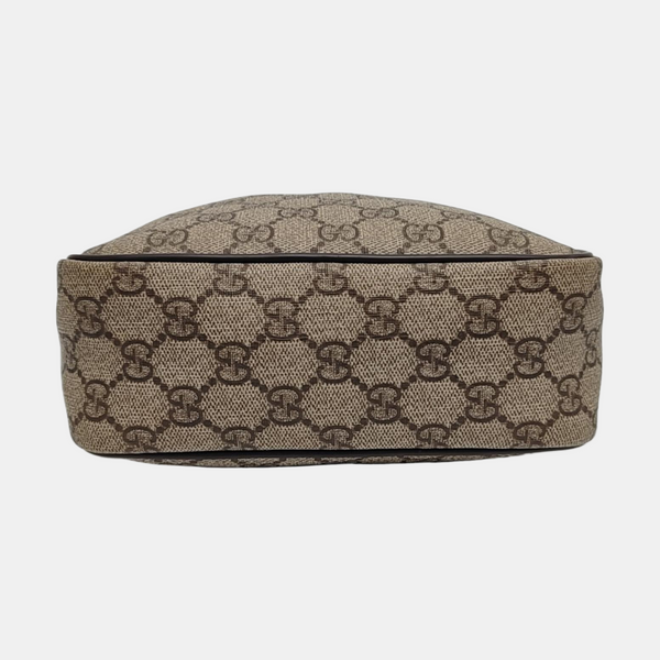 Monogram Coated Canvas Shoulder Bag Brown