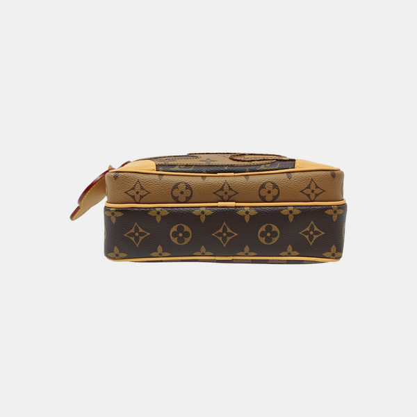NIL Damier Ebene Coated Canvas Brown