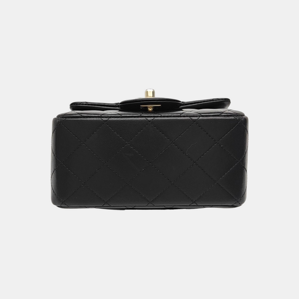 CLASSIC FLAP Mini Quilted Lambskin Black
