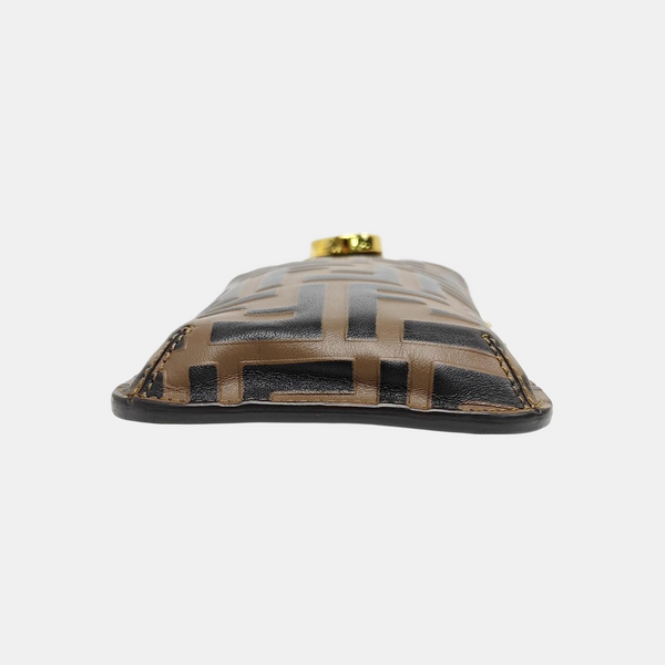 Calfskin Shoulder Bag Brown