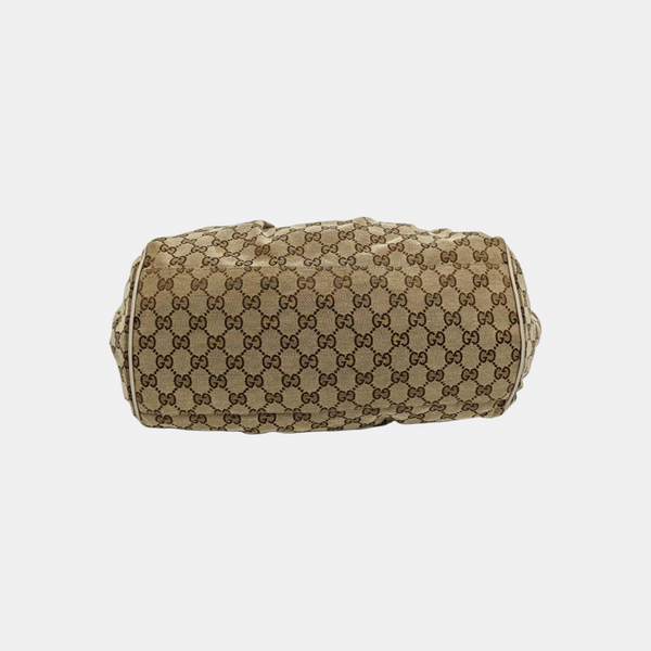 Sukey Monogram Coated Canvas Brown