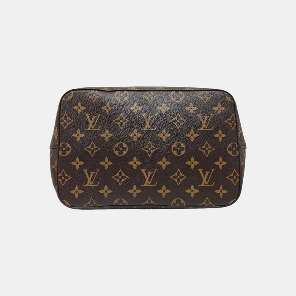 NÉONOÉ MM Monogram Coated Canvas Brown