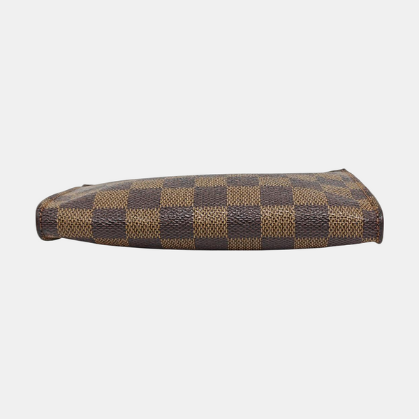 JOSÉPHINE 15 Damier Ebene Coated Canvas Brown