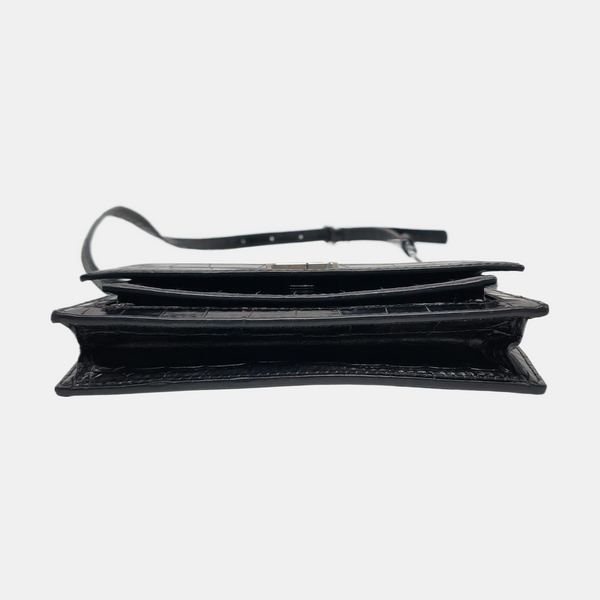 Sharp Calfskin Black