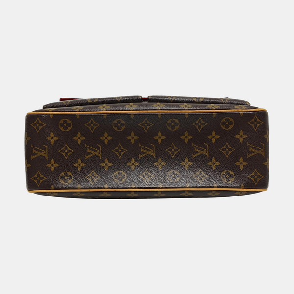 MULTIPLE Monogram Coated Canvas Brown