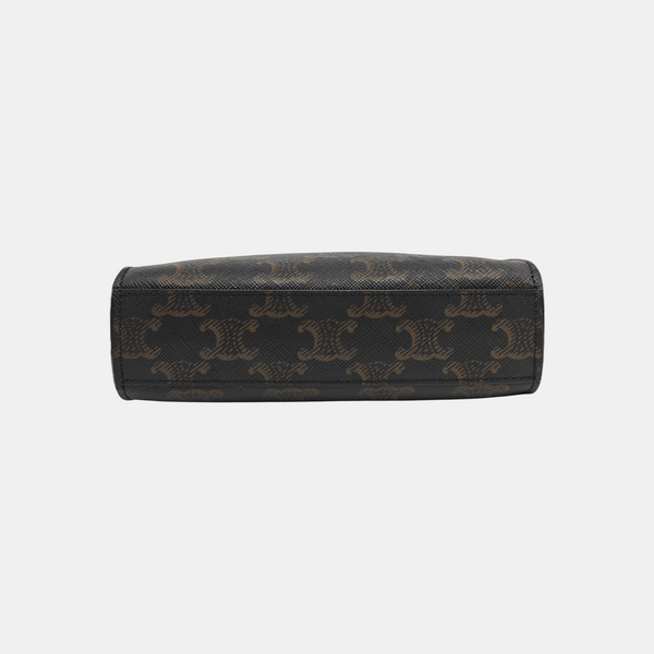 CABAS CELINE Mini Coated Canvas Brown
