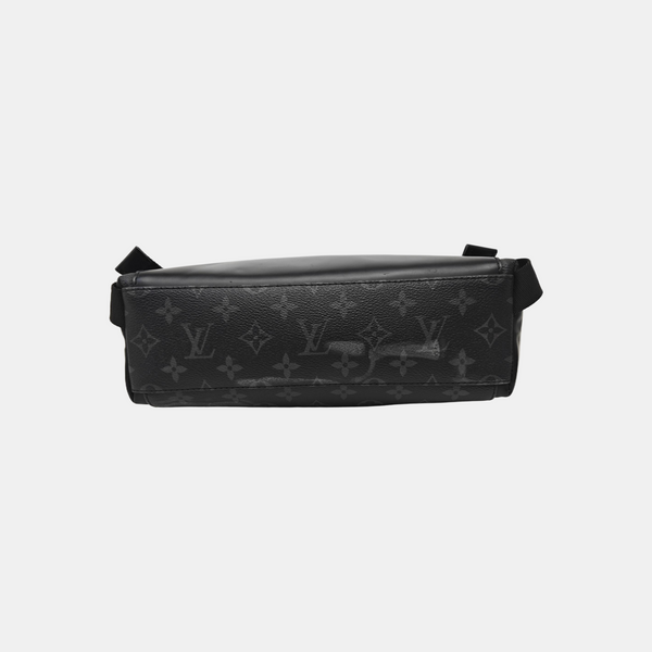 VOYAGER PM Monogram Coated Canvas Black