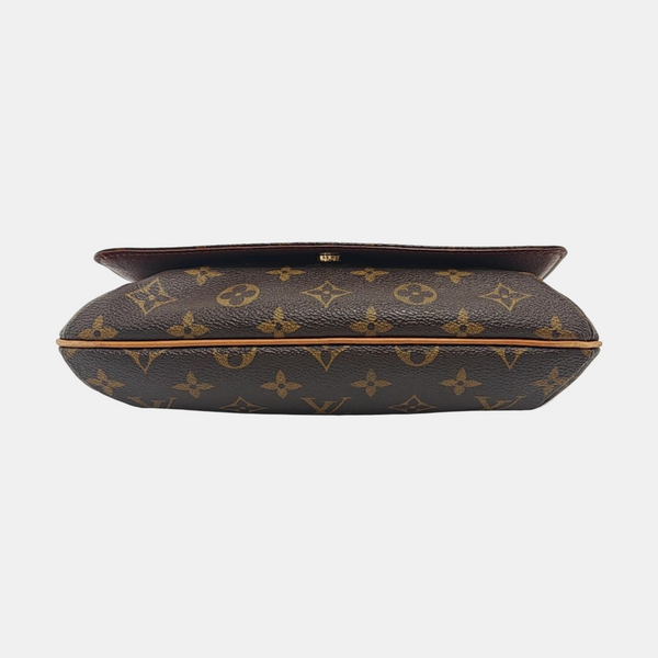 MUSETTE TANGO Monogram Coated Canvas Brown