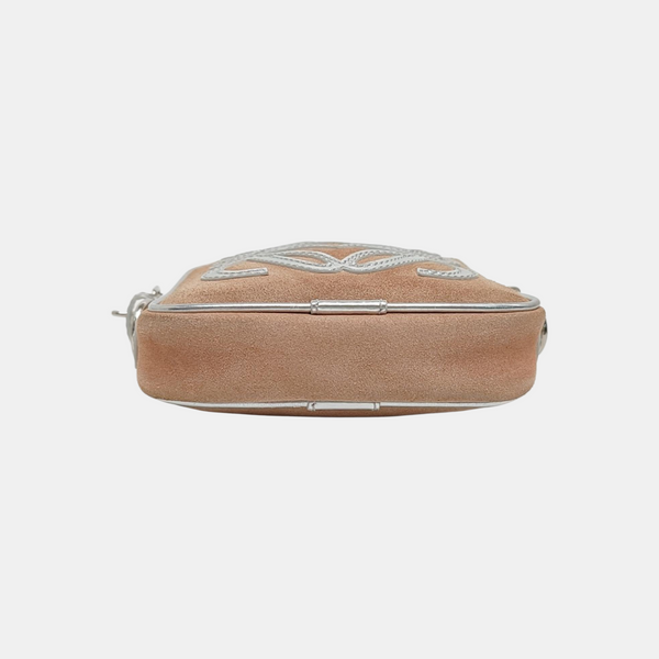 Suede Shoulder Bag Pink