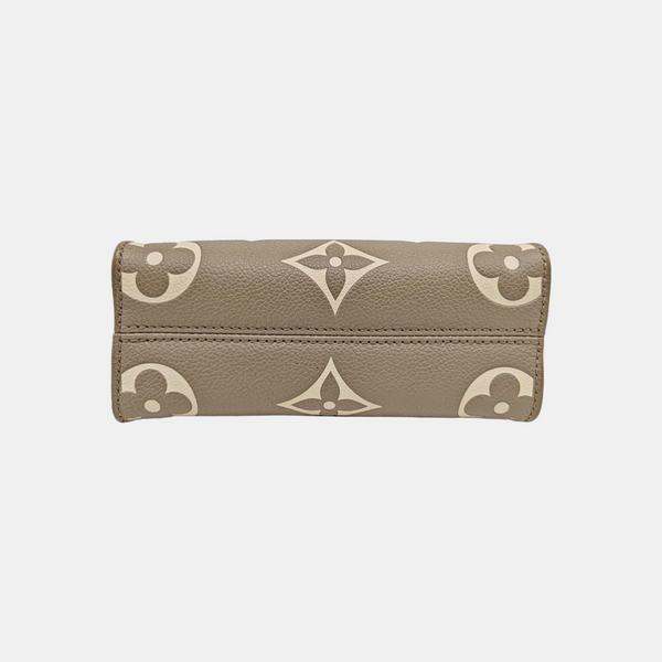 ONTHEGO BB Monogram Calfskin Gray