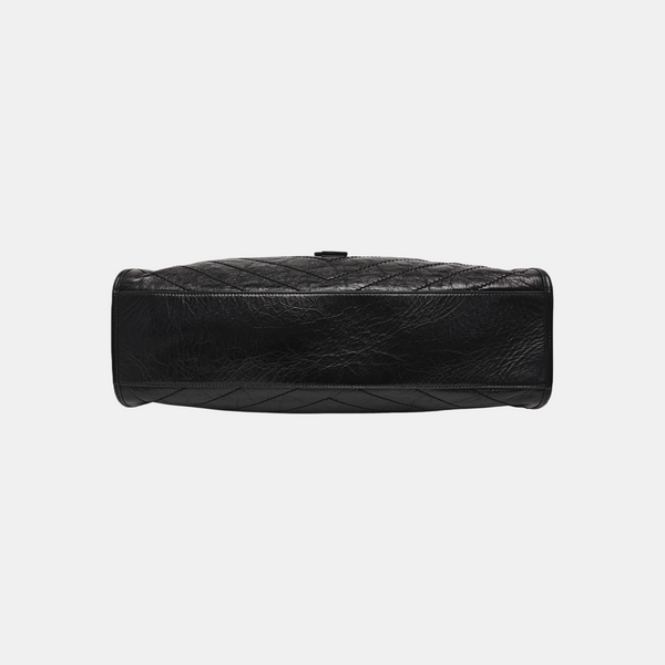 NIKI Quilted Calfskin Gray