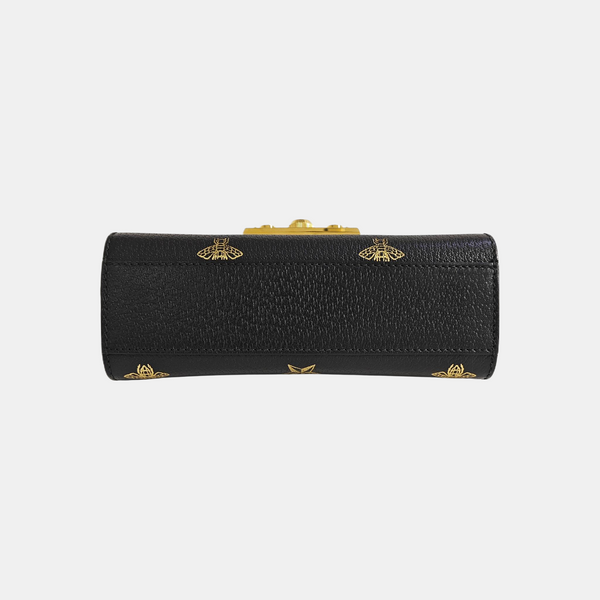 Padlock Small Calfskin Black
