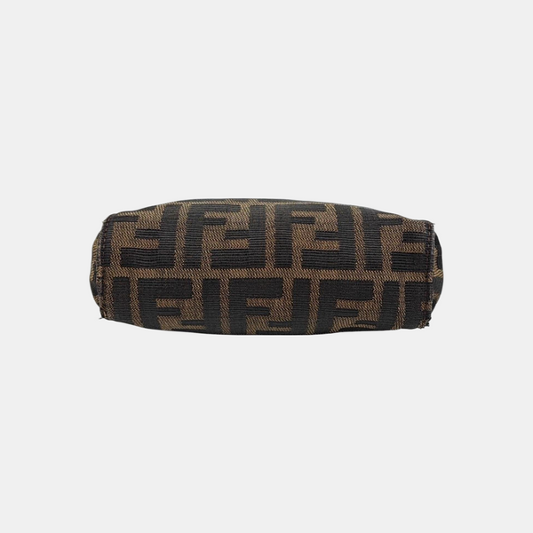 Canvas Clutch Brown