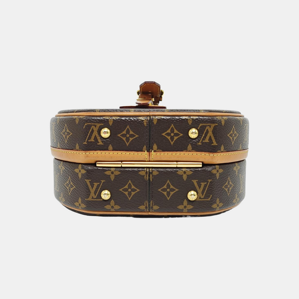 BOITE CHAPEAU PM Monogram Coated Canvas Brown