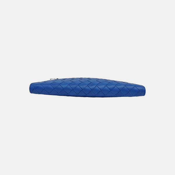 Calfskin Clutch Small Blue