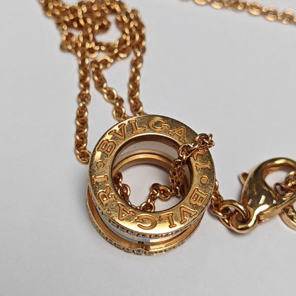 B.ZERO1 18k Rose Gold Necklace