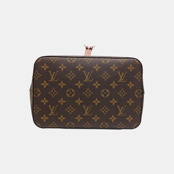 NÉONOÉ MM Monogram Coated Canvas Brown