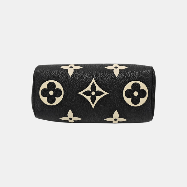 SPEEDY Nano Monogram Calfskin Black
