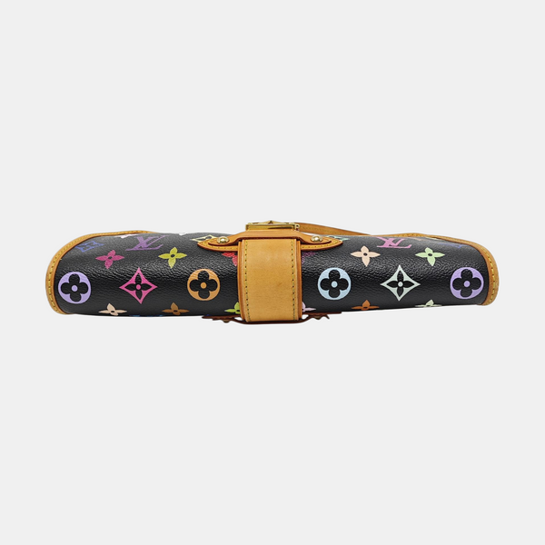 LV × TM SHIRLEY Monogram Coated Canvas Black