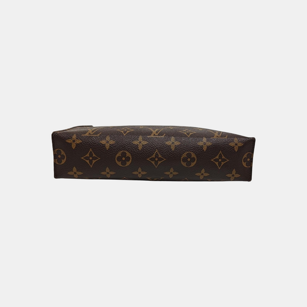 TOILET POCKET 26 Monogram Coated Canvas Brown