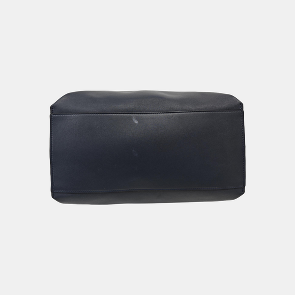 Calfskin Shoulder Bag Blue