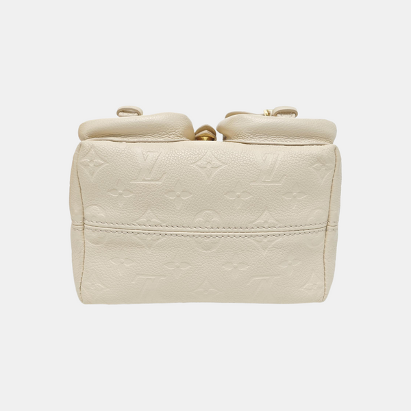 BACKUP Monogram Calfskin White