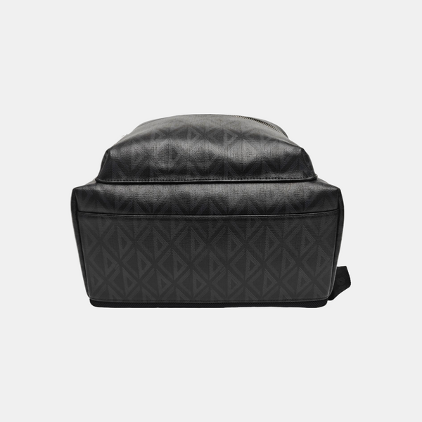 Rider Oblique Coated Canvas Black