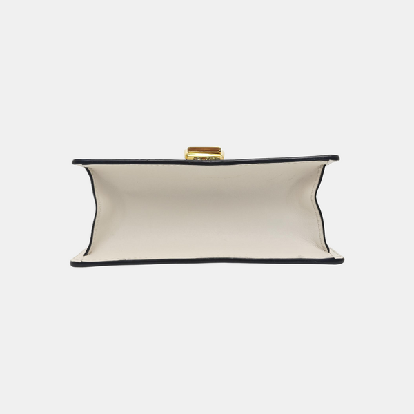 Sylvie Mini Calfskin White