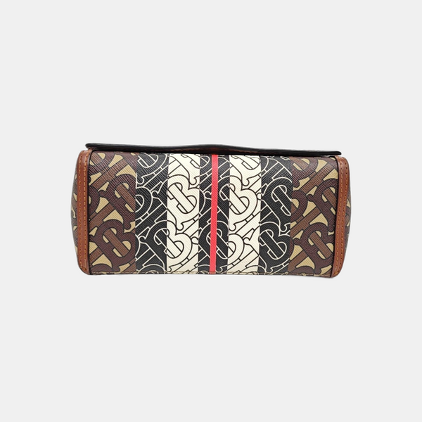 Crossbody Bag Coated Canvas Multicolor