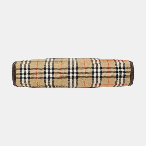Canvas Clutch Beige