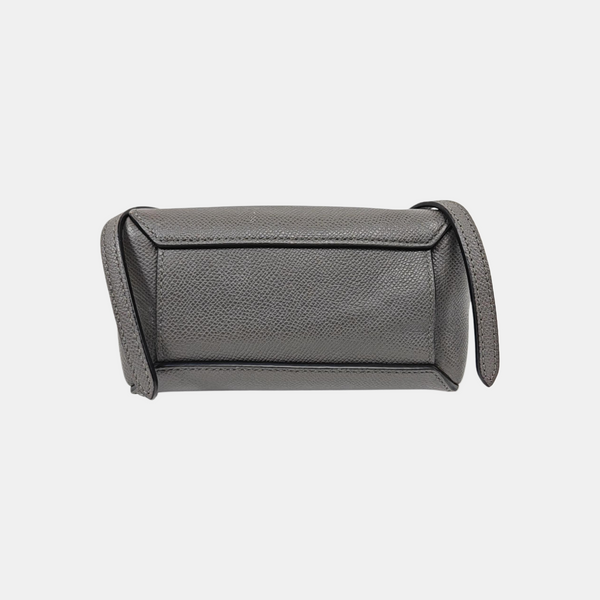 BELT PICO Calfskin Gray
