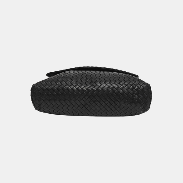 Calfskin Shoulder Bag Black