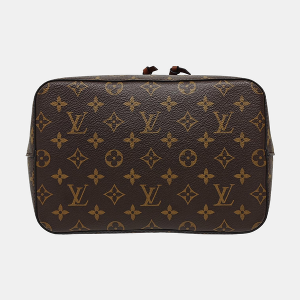NÉONOÉ MM Monogram Coated Canvas Brown
