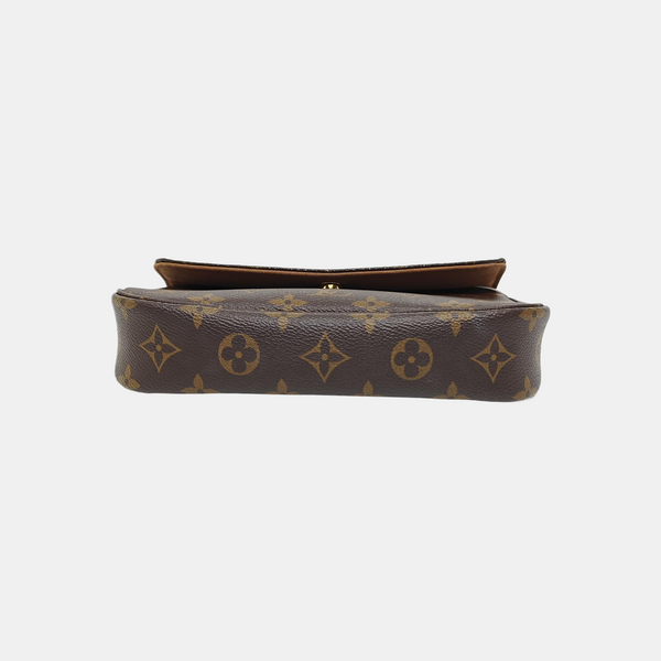 IVY Monogram Coated Canvas Brown