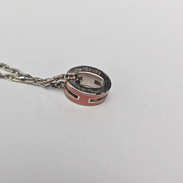 Pop H Metal Silver Necklace