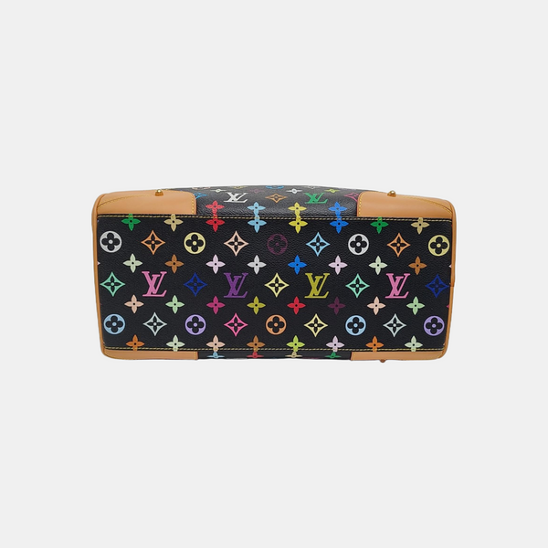 LV × TM CLAUDIA Monogram Coated Canvas Black