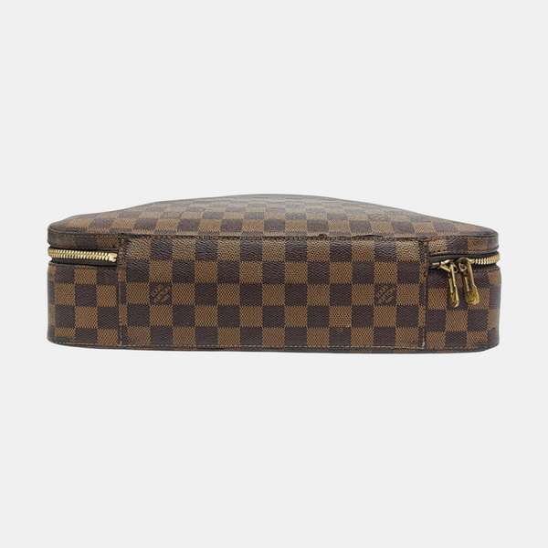SABANA Damier Ebene Coated Canvas Brown