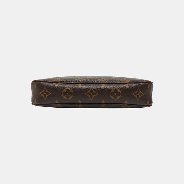 ACCESSOIRES GM Monogram Coated Canvas Brown