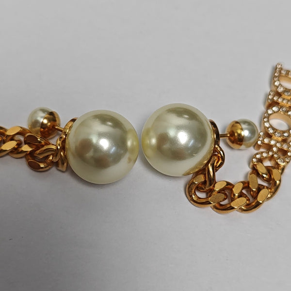 Metal Gold Stud Earrings